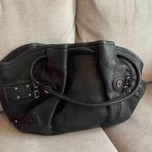 Cole Hahn leather Bucket Bag